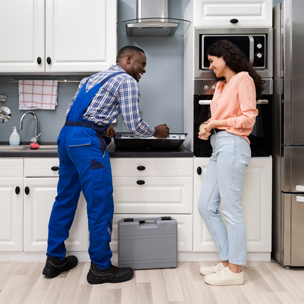 can you provide an estimate for cooktop repair before beginning any work in Jolo West Virginia